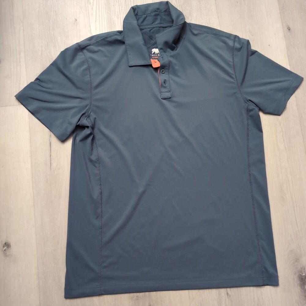 The Normal Brand Performance Polo Men Medium Short Sleeve Active Shirt